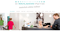 Desktop Screenshot of drwahlmann.de